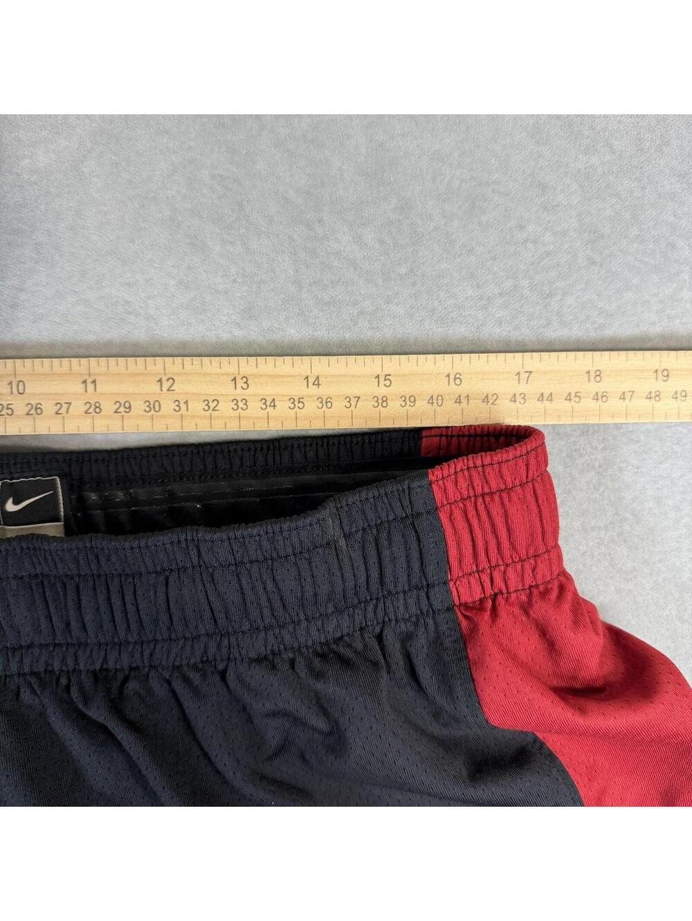 Nike NBA Authentics Miami Heat Engineered Basketball Shorts Mens 2XL Black - Picture 5 of 8